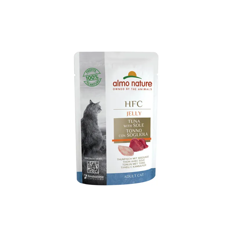 almo HFC Jelly Thunfisch & Seezunge 55 g Markenprodukt